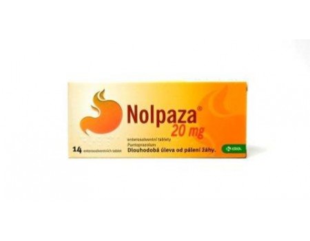 Nolpaza control 20 mg. 7 tablets